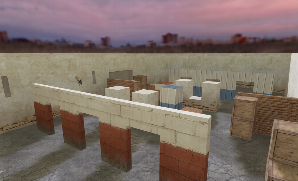 gg_promzona_style — Counter-Strike 1.6 Gun Game map