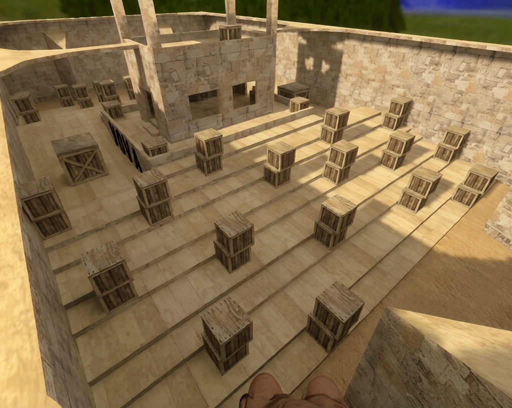 gg_sand_house_v1 — Counter-Strike 1.6 Gun Game map