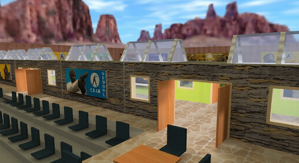 gg_xenopl_tennis_courts — Counter-Strike 1.6 Gun Game map