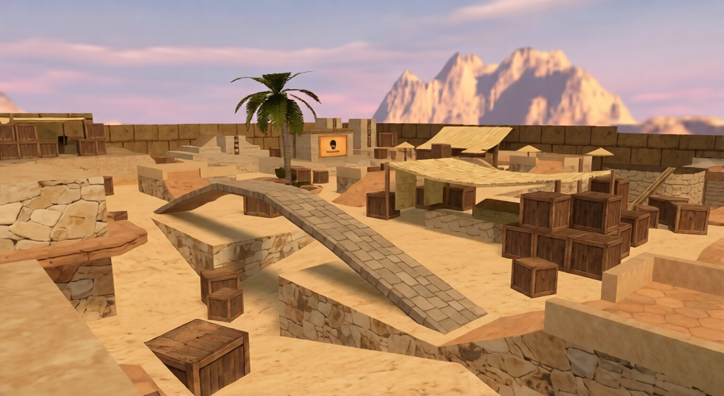 hns_desolate — Counter-Strike 1.6 Minigames map