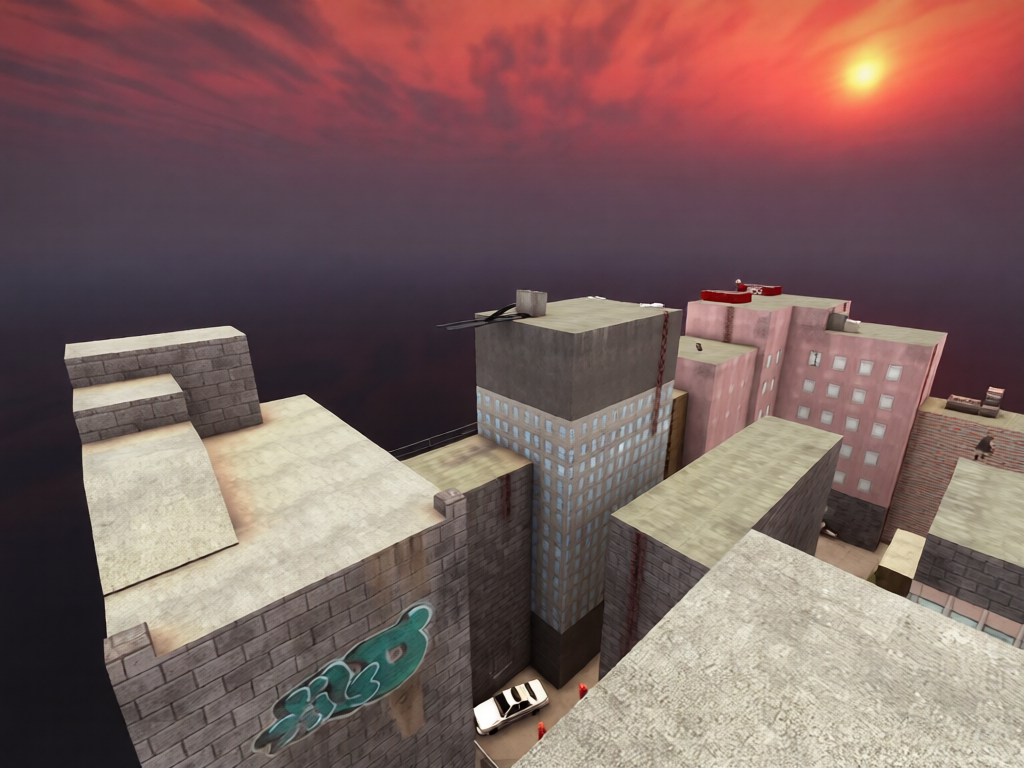 hns_floppytown2 — Counter-Strike 1.6 Minigames map