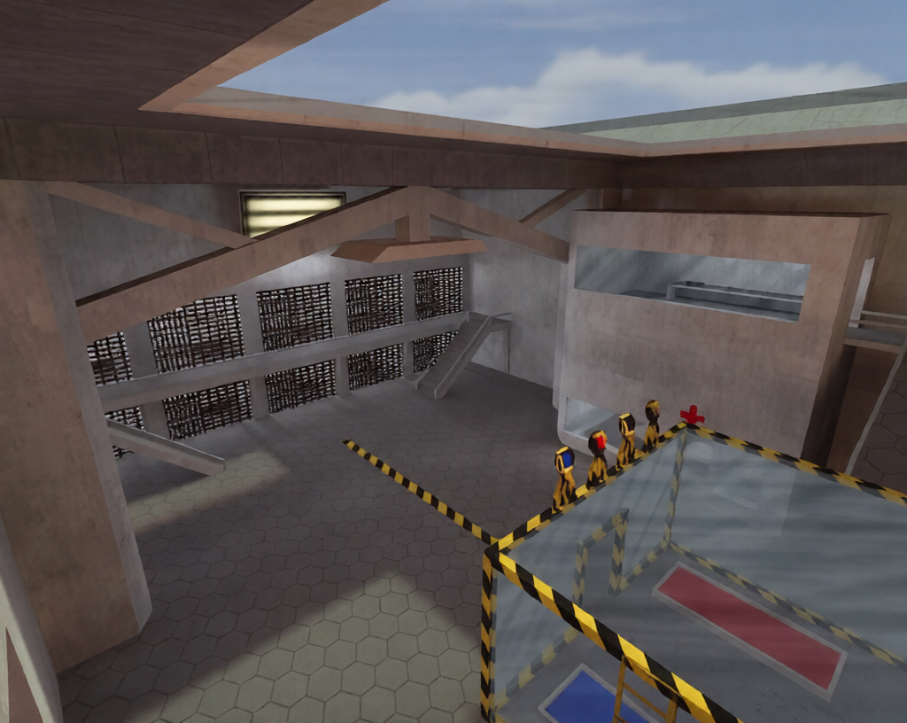 jail_evening — Counter-Strike 1.6 Jailbreak map