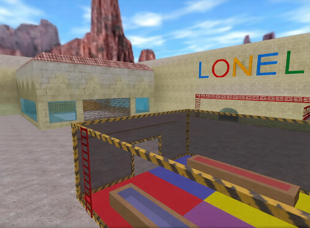 jail_lonely_v3 — Counter-Strike 1.6 Jailbreak map