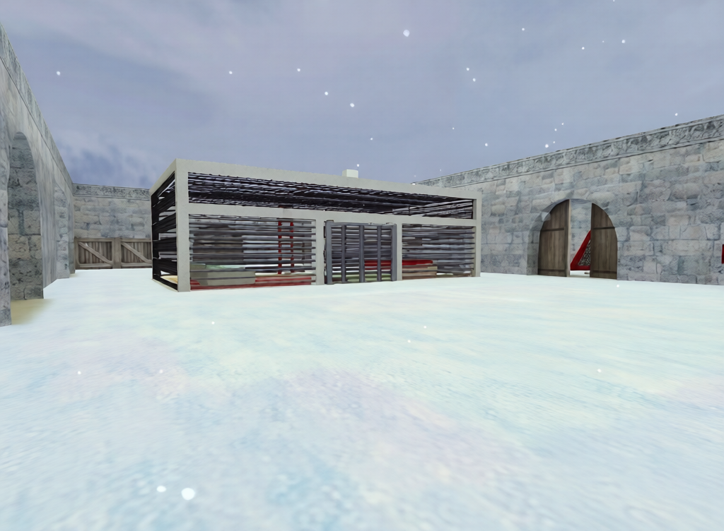 jail_snowdust — Counter-Strike 1.6 Jailbreak map
