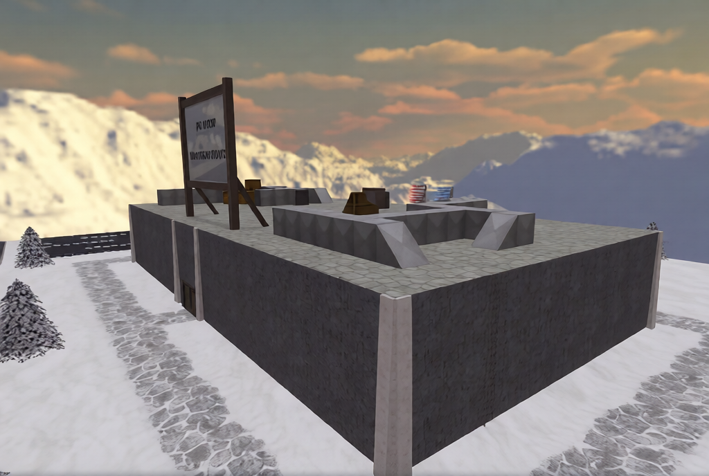 jail_winter — Counter-Strike 1.6 Jailbreak map