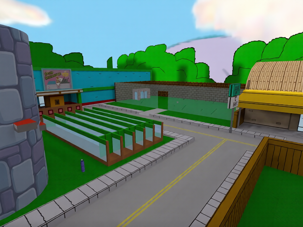 jb_cartoons — Counter-Strike 1.6 Jailbreak map