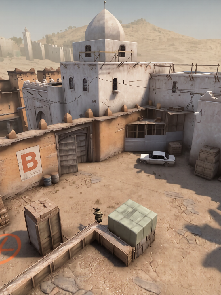 jb_dust2_kkz — Counter-Strike 1.6 Jailbreak map