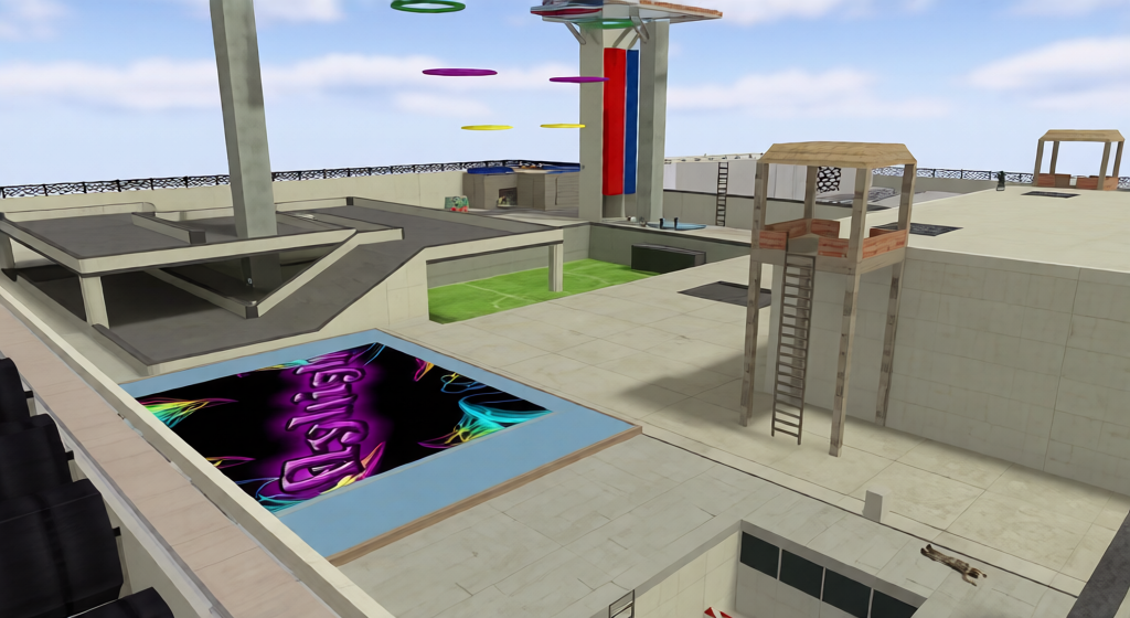 jb_flyhigh_v3 — Counter-Strike 1.6 Jailbreak map