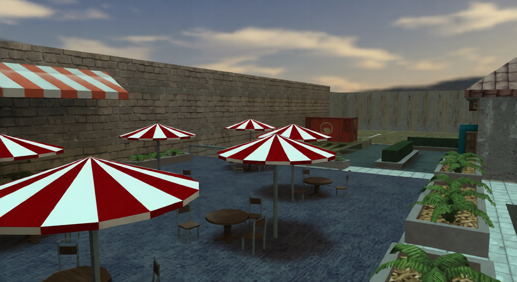 jb_ludnica_b1 — Counter-Strike 1.6 Jailbreak map