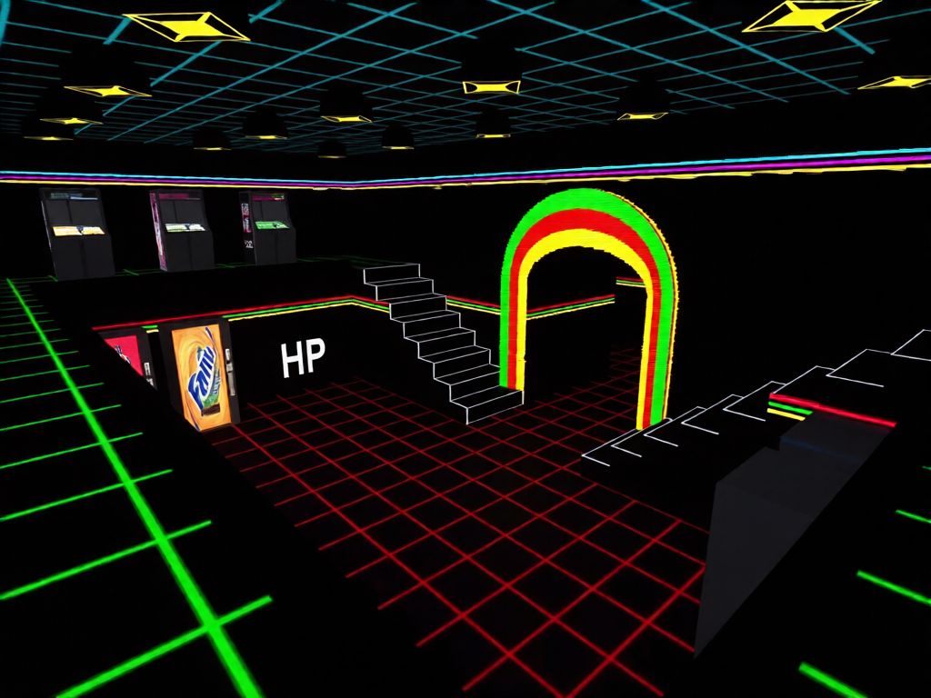 kz_pacman — Counter-Strike 1.6 Kreedz Climbing map