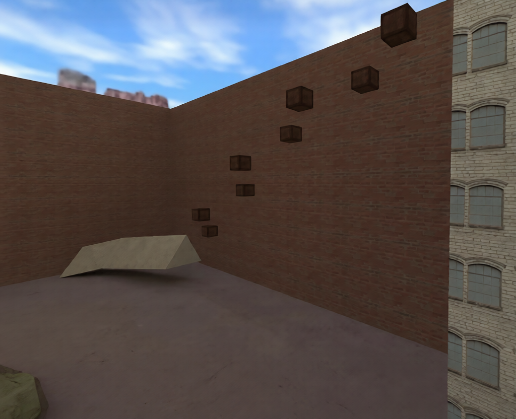 kz_rd_giganticwall — Counter-Strike 1.6 Kreedz Climbing map