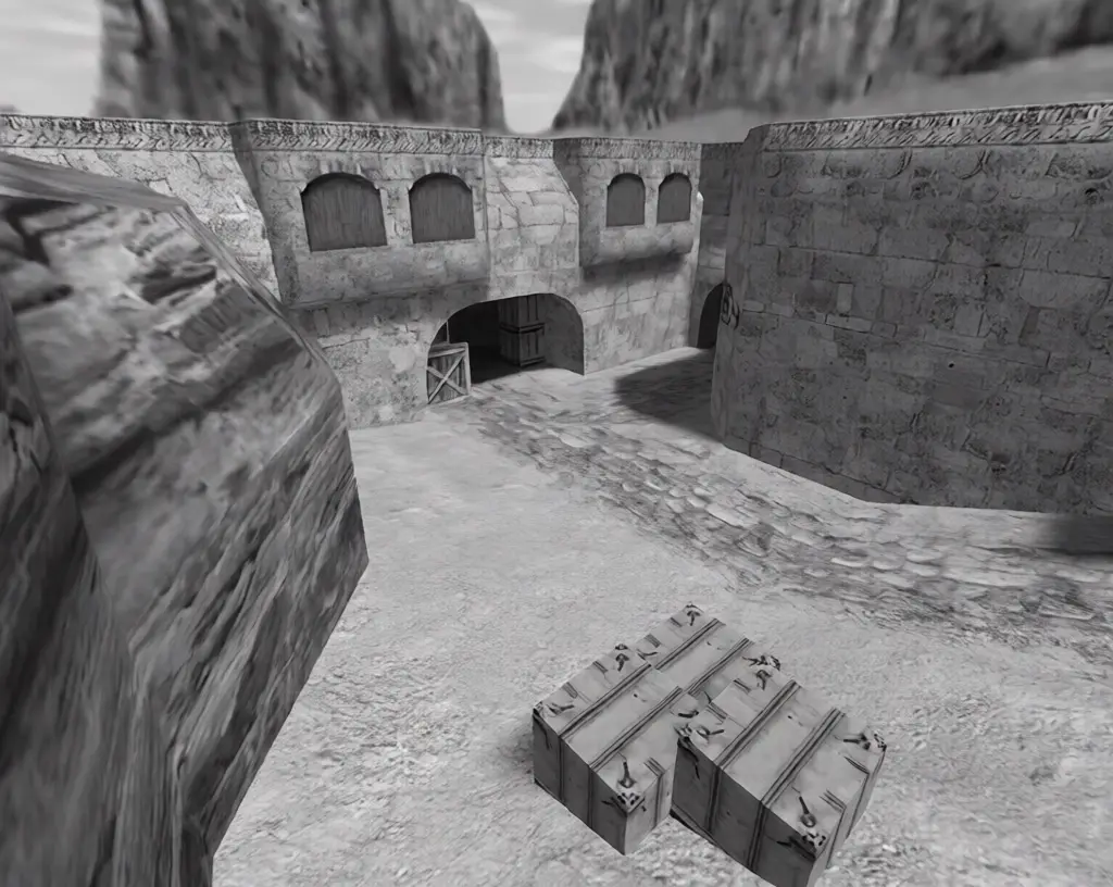 de_dust2_1922 — Counter-Strike 1.6 Bomb Defusal map