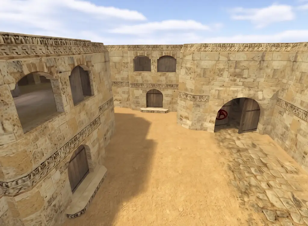 de_dust2_2x2 — Counter-Strike 1.6 Bomb Defusal map