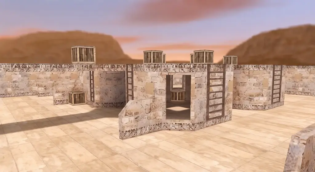 gg_fy_deagle_dustworld2 — Counter-Strike 1.6 Gun Game map