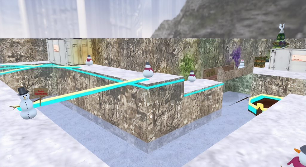 ze_arctic_lab_xmas_fixx — Counter-Strike 1.6 Zombie Mod map