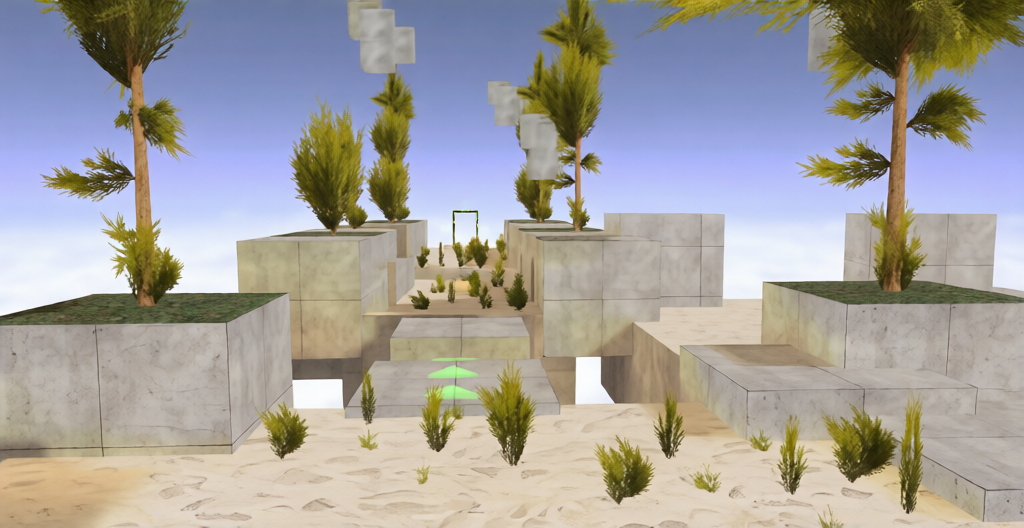 ze_back_to_sky_b2 — Counter-Strike 1.6 Zombie Mod map