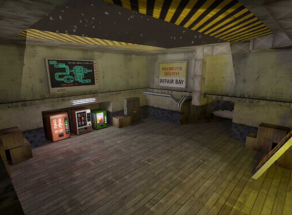 ze_blackmesa_v6 — Counter-Strike 1.6 Zombie Mod map