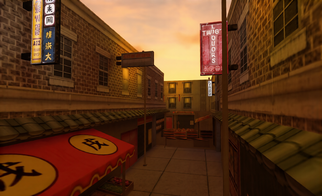 ze_chinatown_ls — Counter-Strike 1.6 Zombie Mod map