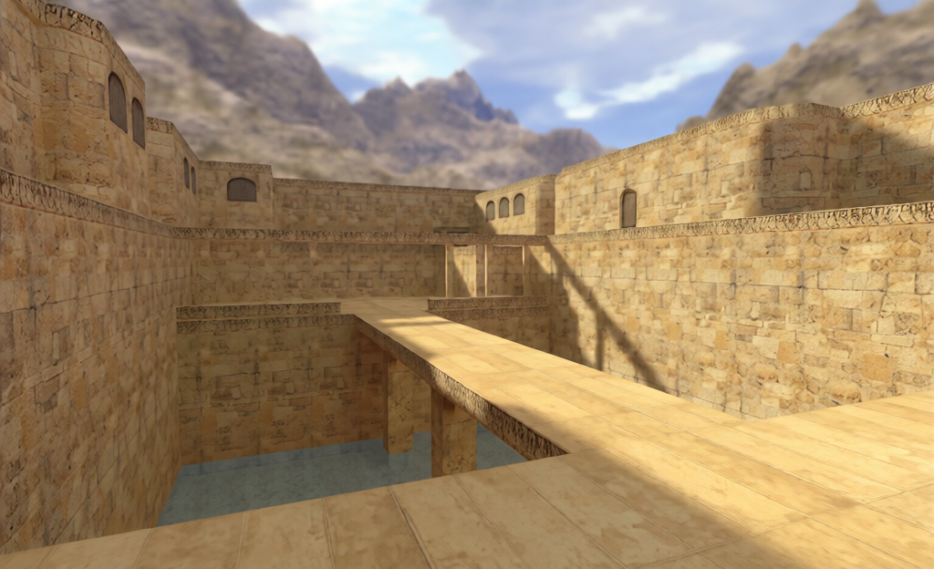 ze_dust_escape2_ls — Counter-Strike 1.6 Zombie Mod map