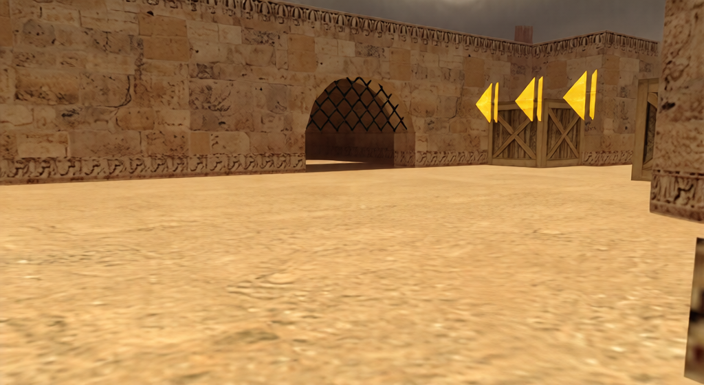 ze_dusty_area_warz — Counter-Strike 1.6 Zombie Mod map