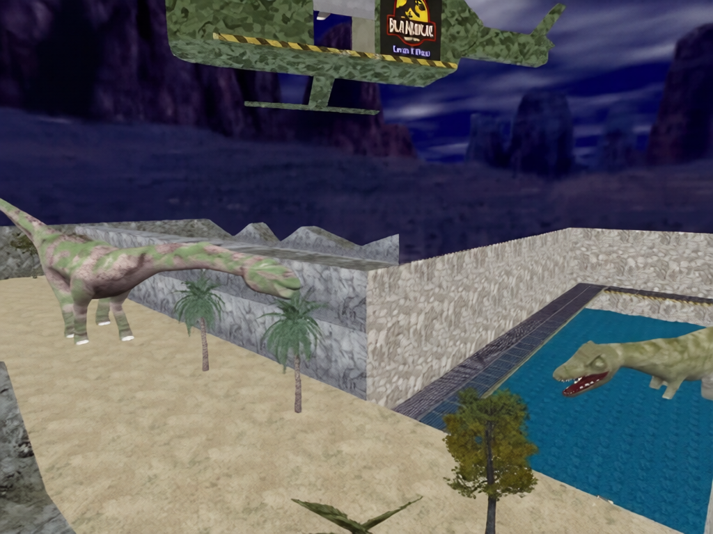 ze_isla_nublar_level4_final — Counter-Strike 1.6 Zombie Mod map