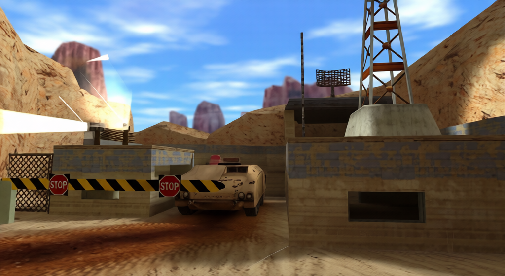 ze_jurassicpark_desert_wwz — Counter-Strike 1.6 Zombie Mod map