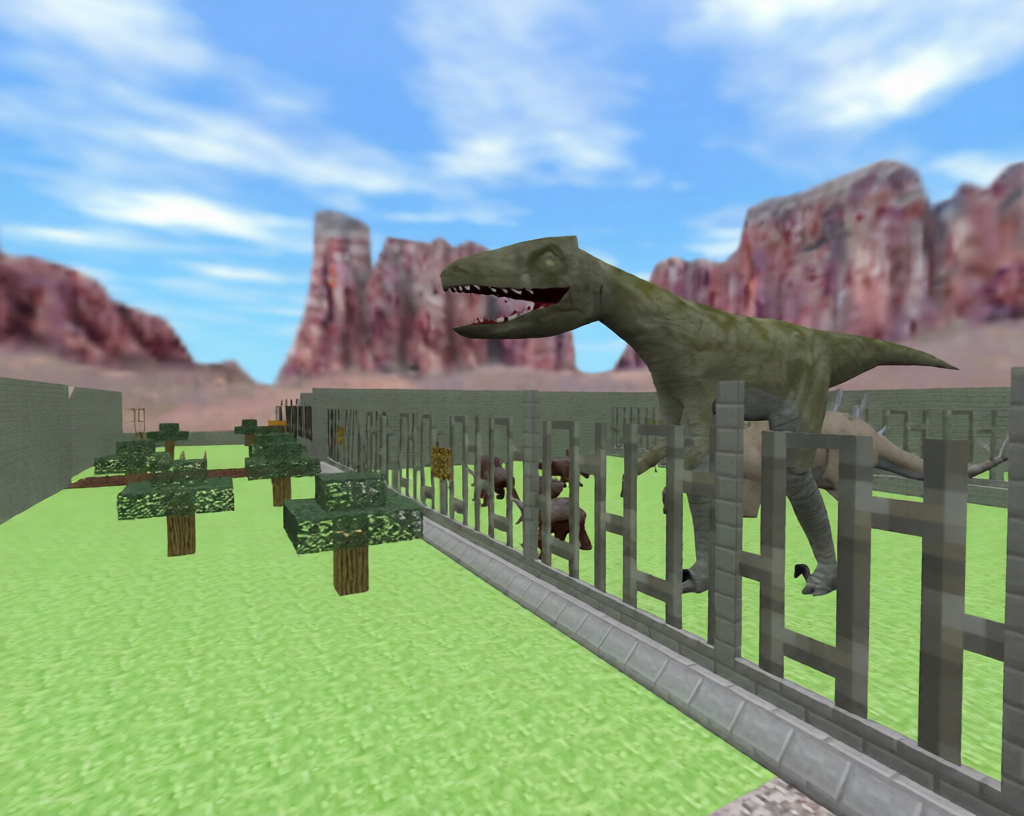 ze_jurassicpark_minecraft_fixv1 — Counter-Strike 1.6 Zombie Mod map