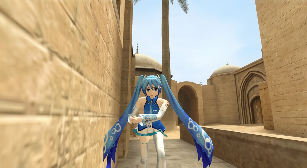 ze_miku_tg — Counter-Strike 1.6 Zombie Mod map