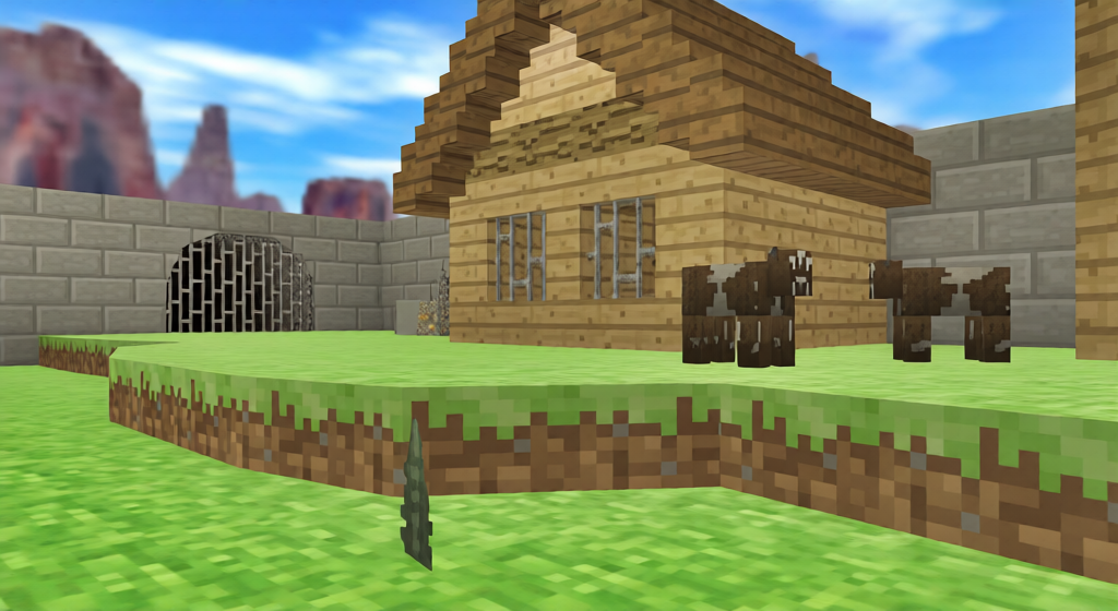 ze_minecraft_gi_fix2 — Counter-Strike 1.6 Zombie Mod map