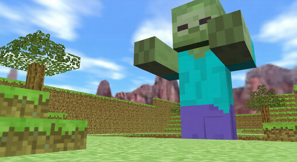 ze_minecraft_v1 — Counter-Strike 1.6 Zombie Mod map