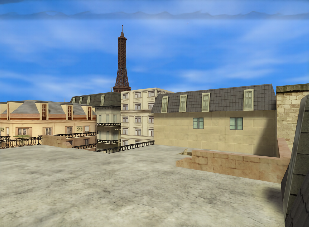 ze_paris — Counter-Strike 1.6 Zombie Mod map