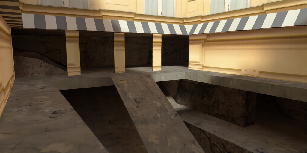 ze_rooftop_runaway — Counter-Strike 1.6 Zombie Mod map