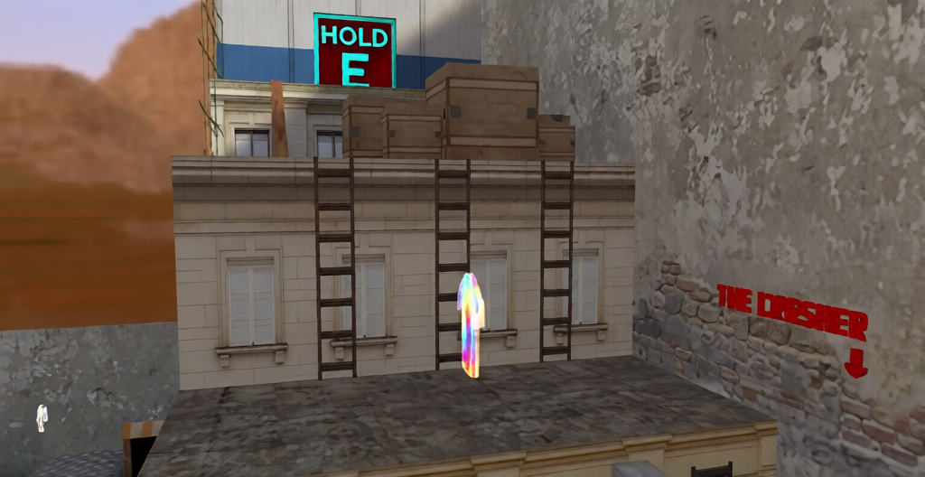 ze_rooftop_runaway_zg — Counter-Strike 1.6 Zombie Mod map