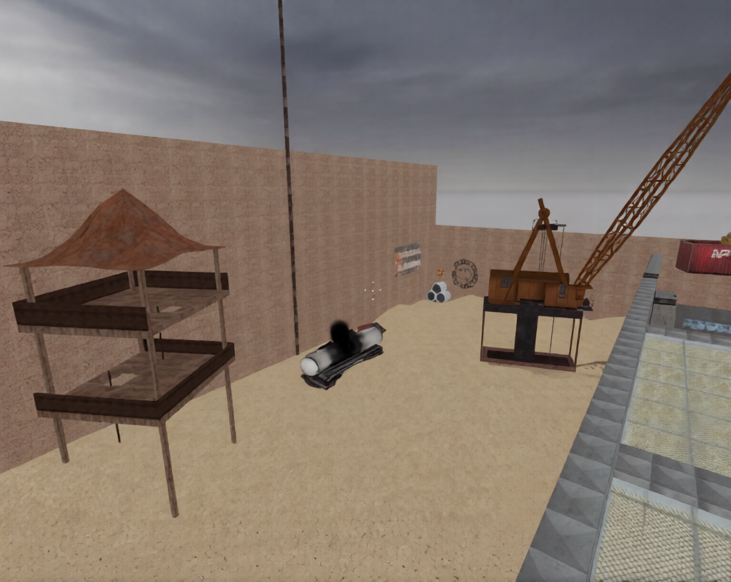 ze_runaway_tg_v1 — Counter-Strike 1.6 Zombie Mod map