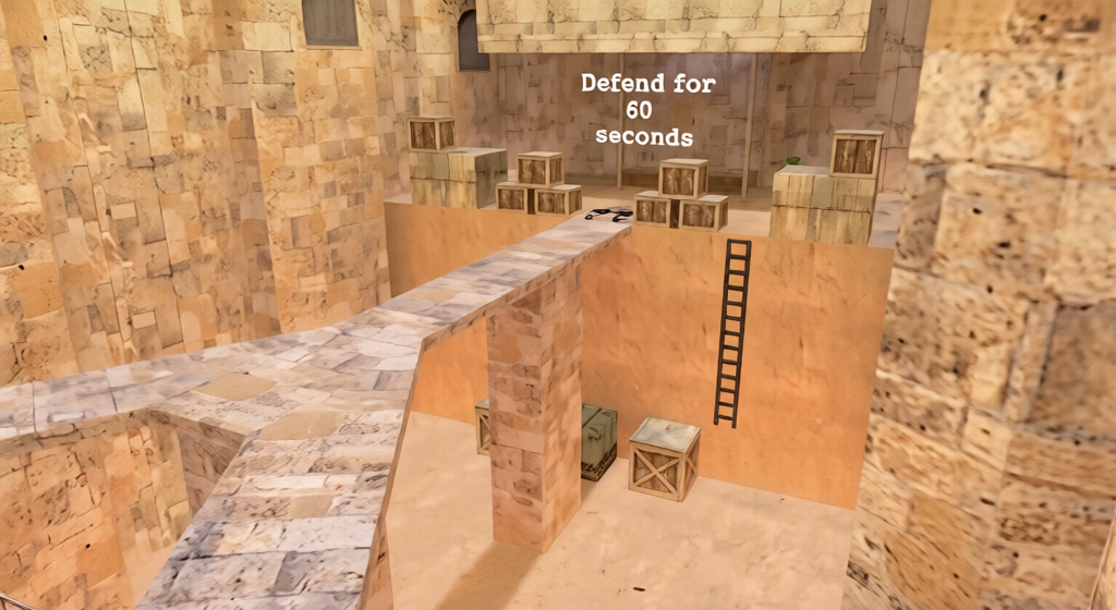 ze_rushed_dust2_warz — Counter-Strike 1.6 Zombie Mod map