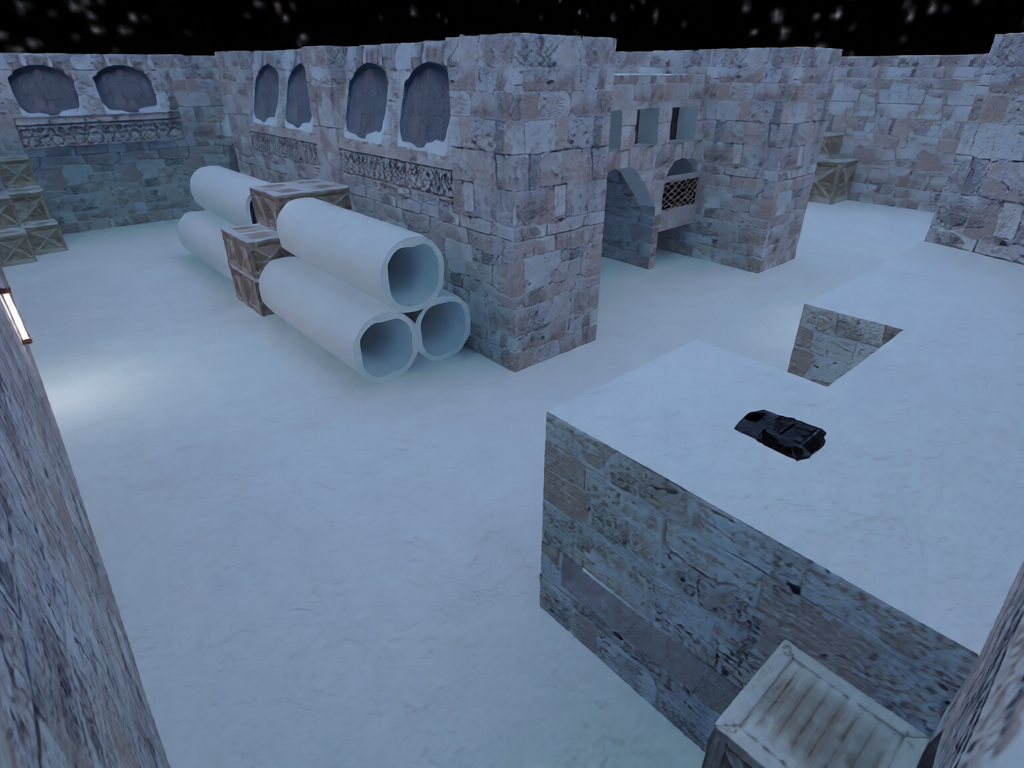 zm_2day_winter_e — Counter-Strike 1.6 Zombie Mod map