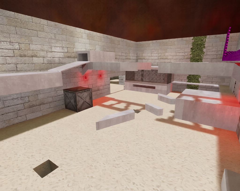 zm_3rooms_csa — Counter-Strike 1.6 Zombie Mod map