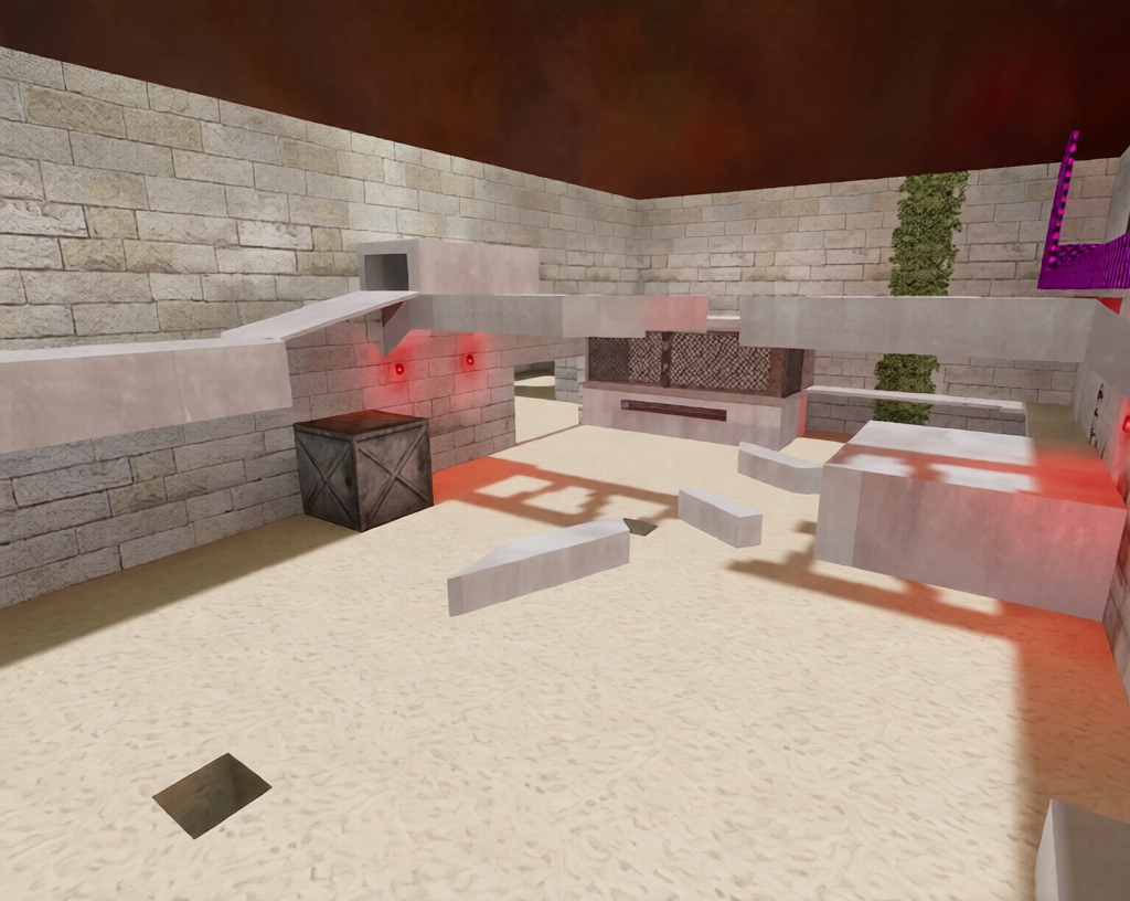 zm_3rooms_zg — Counter-Strike 1.6 Zombie Mod map