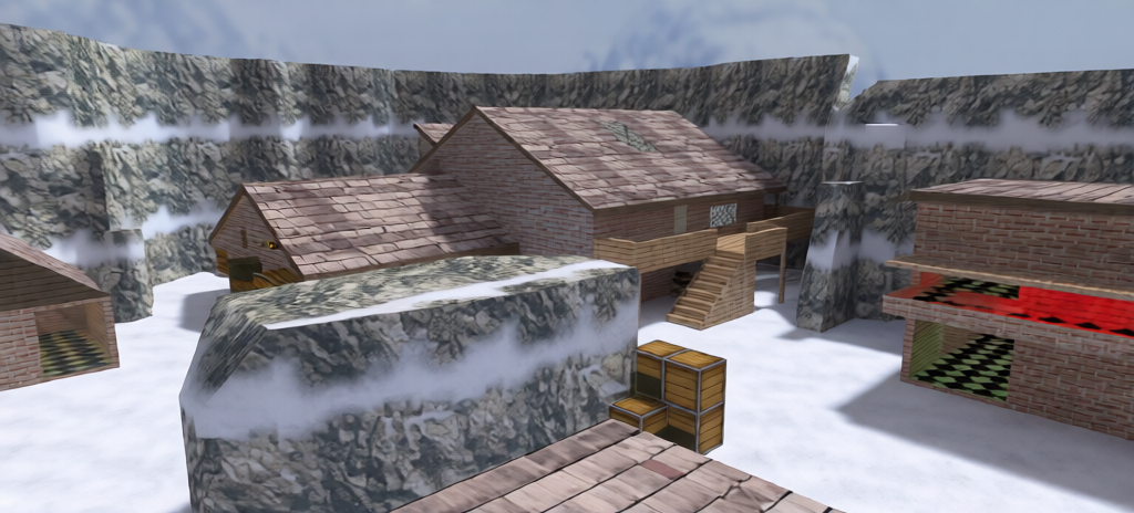 zm_ark_militia_winter_v1 — Counter-Strike 1.6 Zombie Mod map