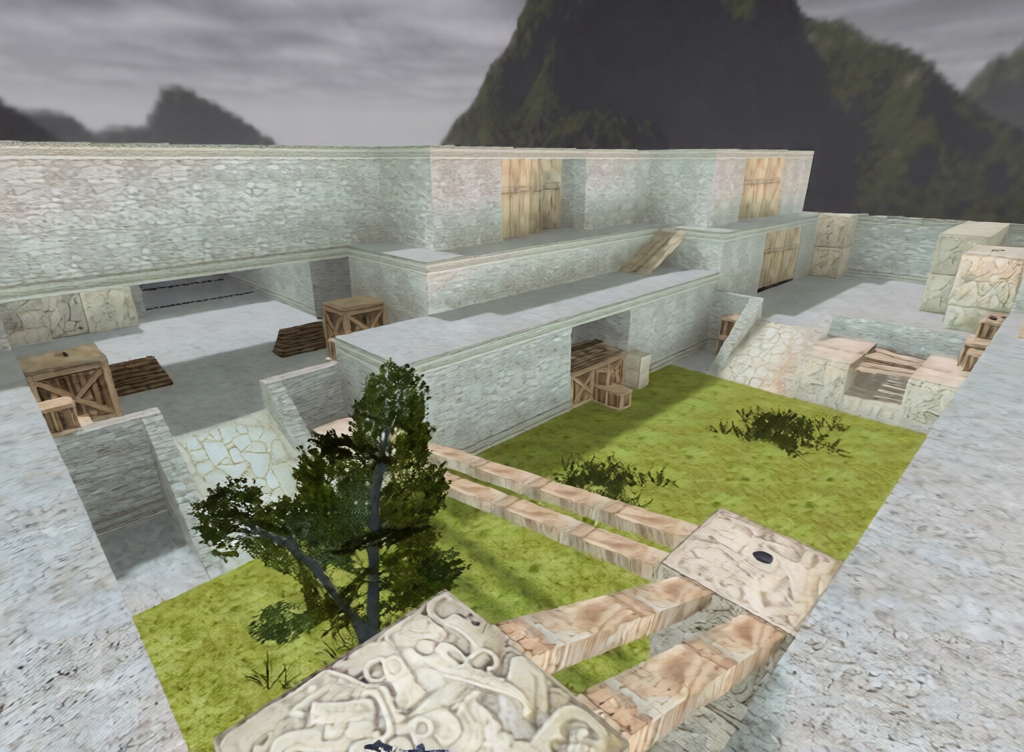 zm_aztec_uac_remake — Counter-Strike 1.6 Zombie Mod map