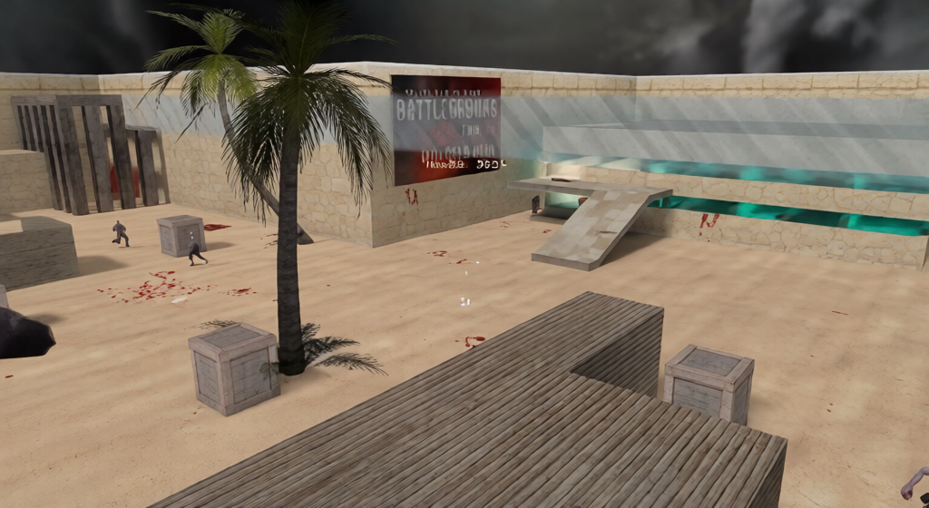zm_battle_ground2 — Counter-Strike 1.6 Zombie Mod map