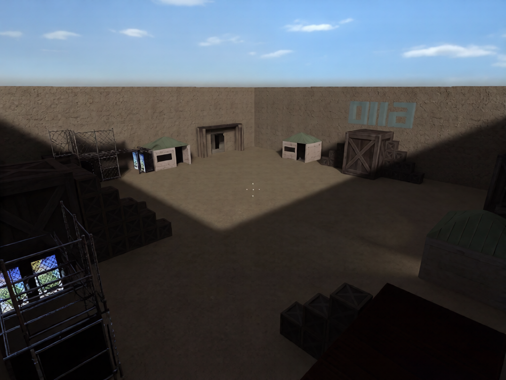 zm_blue_dust_v1 — Counter-Strike 1.6 Zombie Mod map