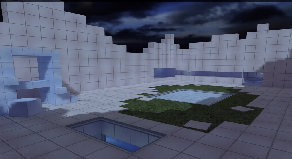 zm_blueworld_cba — Counter-Strike 1.6 Zombie Mod map