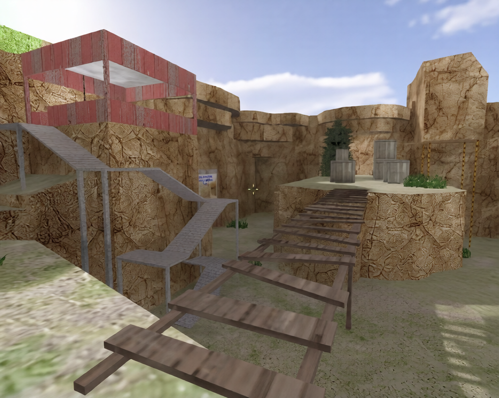 zm_cave_new — Counter-Strike 1.6 Zombie Mod map