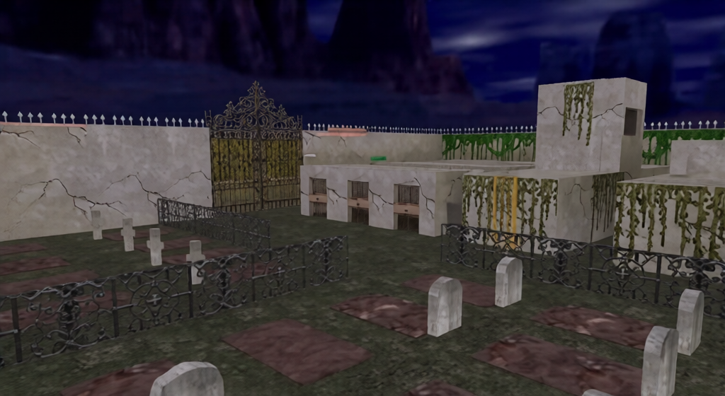 zm_cemetery — Counter-Strike 1.6 Zombie Mod map