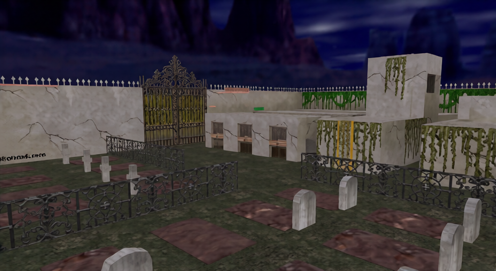zm_cemetery_2 — Counter-Strike 1.6 Zombie Mod map