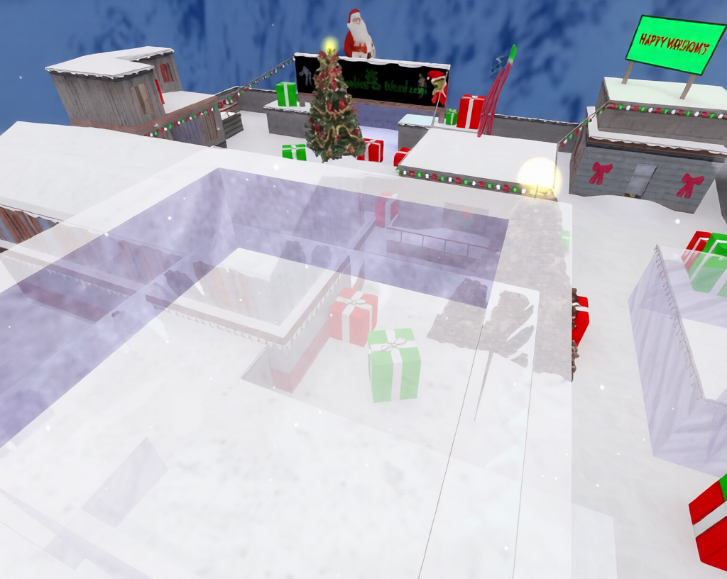 zm_christmas_nw — Counter-Strike 1.6 Zombie Mod map