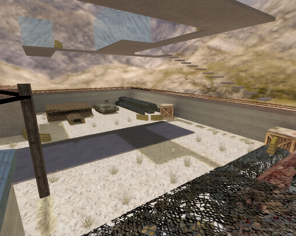 zm_csomod_desert — Counter-Strike 1.6 Zombie Mod map