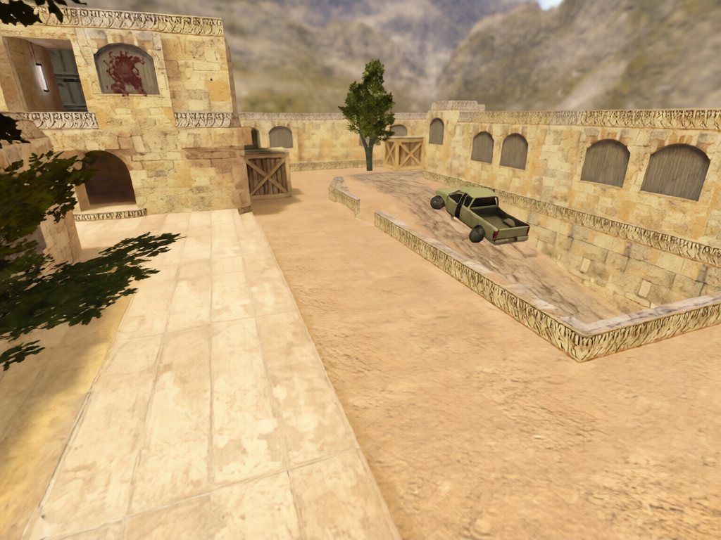 zm_dust — Counter-Strike 1.6 Zombie Mod map