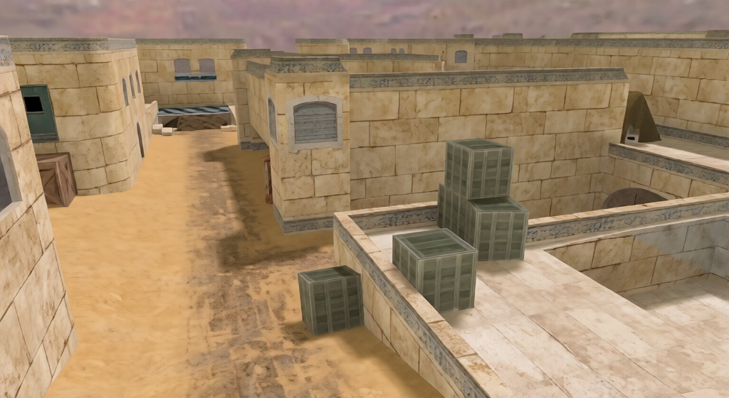 zm_dust2015 — Counter-Strike 1.6 Zombie Mod map